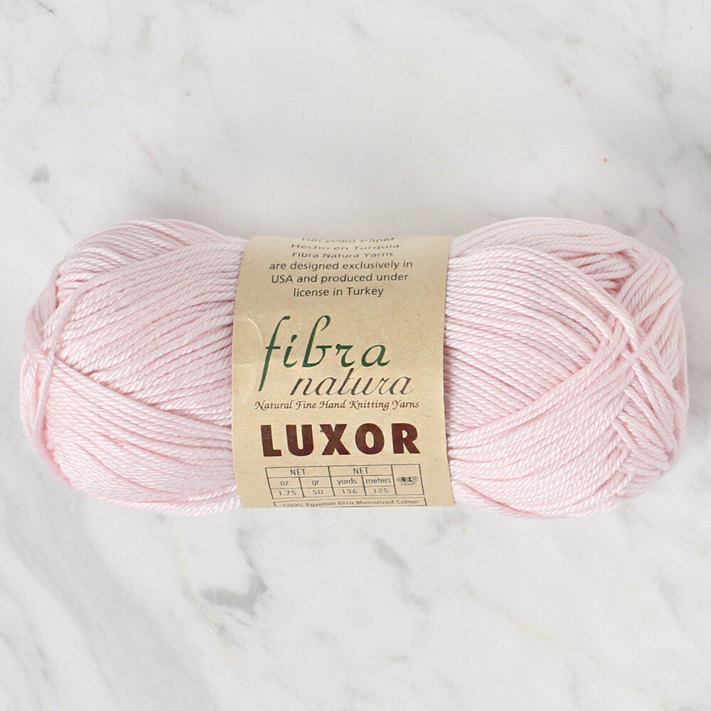 Fibra Natura Luxor Açık Pembe El Örgü İpi - 105 - 04